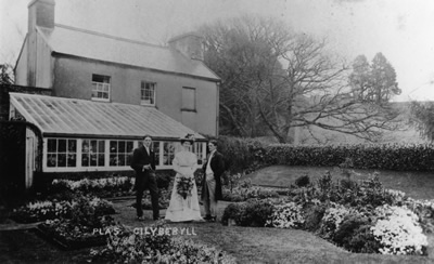 Plas Cilybebyll Estate Gardens circa. 1900