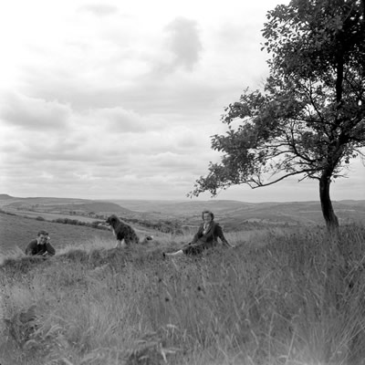 Picnic on Marchywel Mountain by Tony Bowen